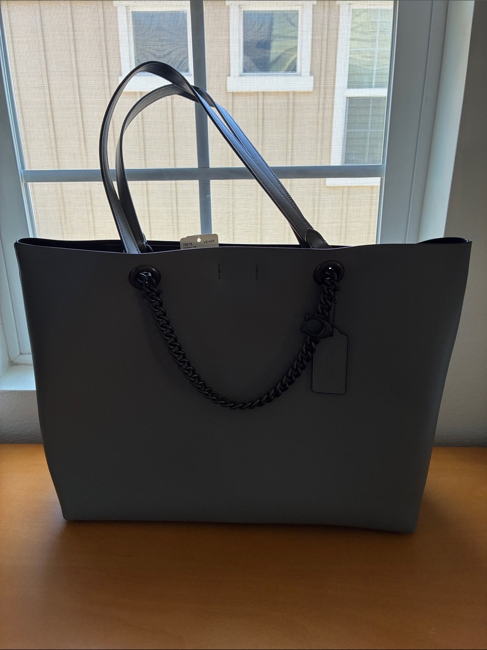 NWT COACH Classic Large Tote Bag in Dark Gray